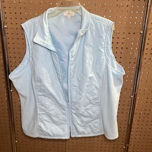 Liz Claiborne Blue Vest